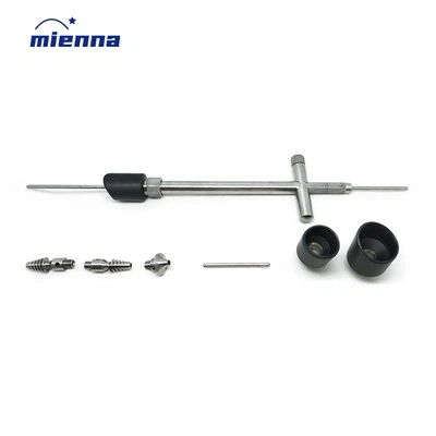 Manipulator macicy w misce ginekologicznej